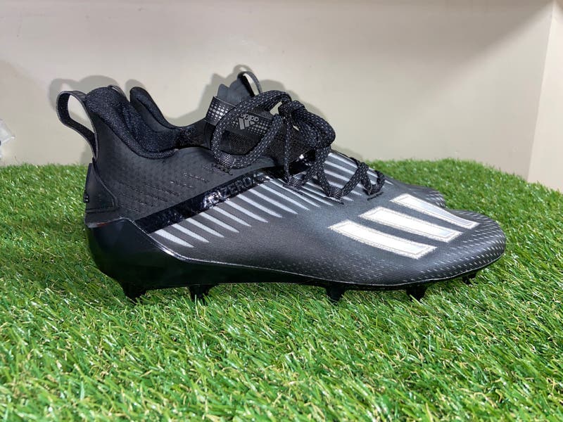 adidas gazelle silver green womens adidas Men's Adizero Electric American Football Cleat main image 1