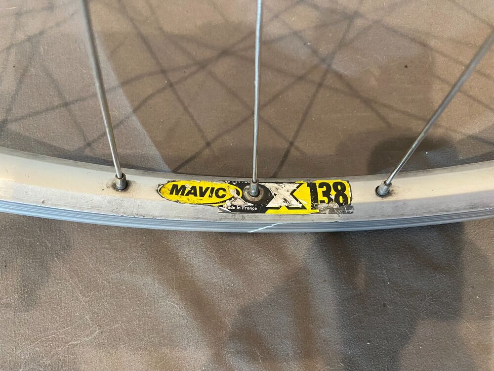 MAVIC X221リム採用・手組みホイール26インチ用タイヤ付 MAVIC X221