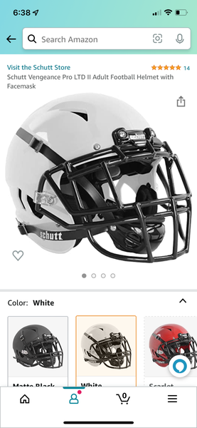 Schutt Adult Vengeance Pro Football Helmet 