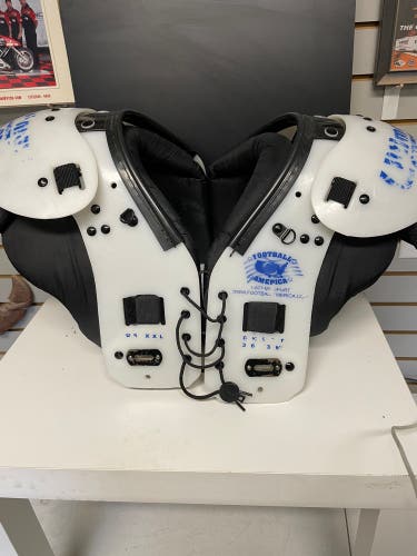 Football shoulder pads