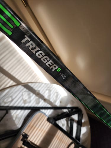 Used Senior CCM Left Hand Ribcor Trigger 5 Pro Hockey Stick P28 Pro Stock