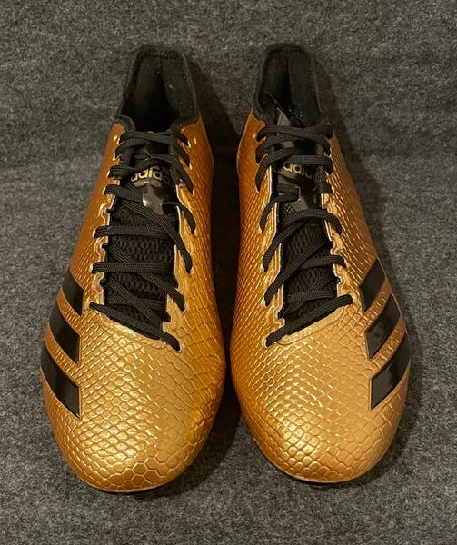 Men's Adidas Adizero 5-Star BW077 Football Cleats Gold Black