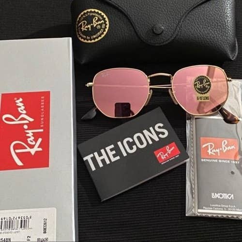 Ray-ban Sunglasses Unisex New Adult One Size Fits for women (without box)
