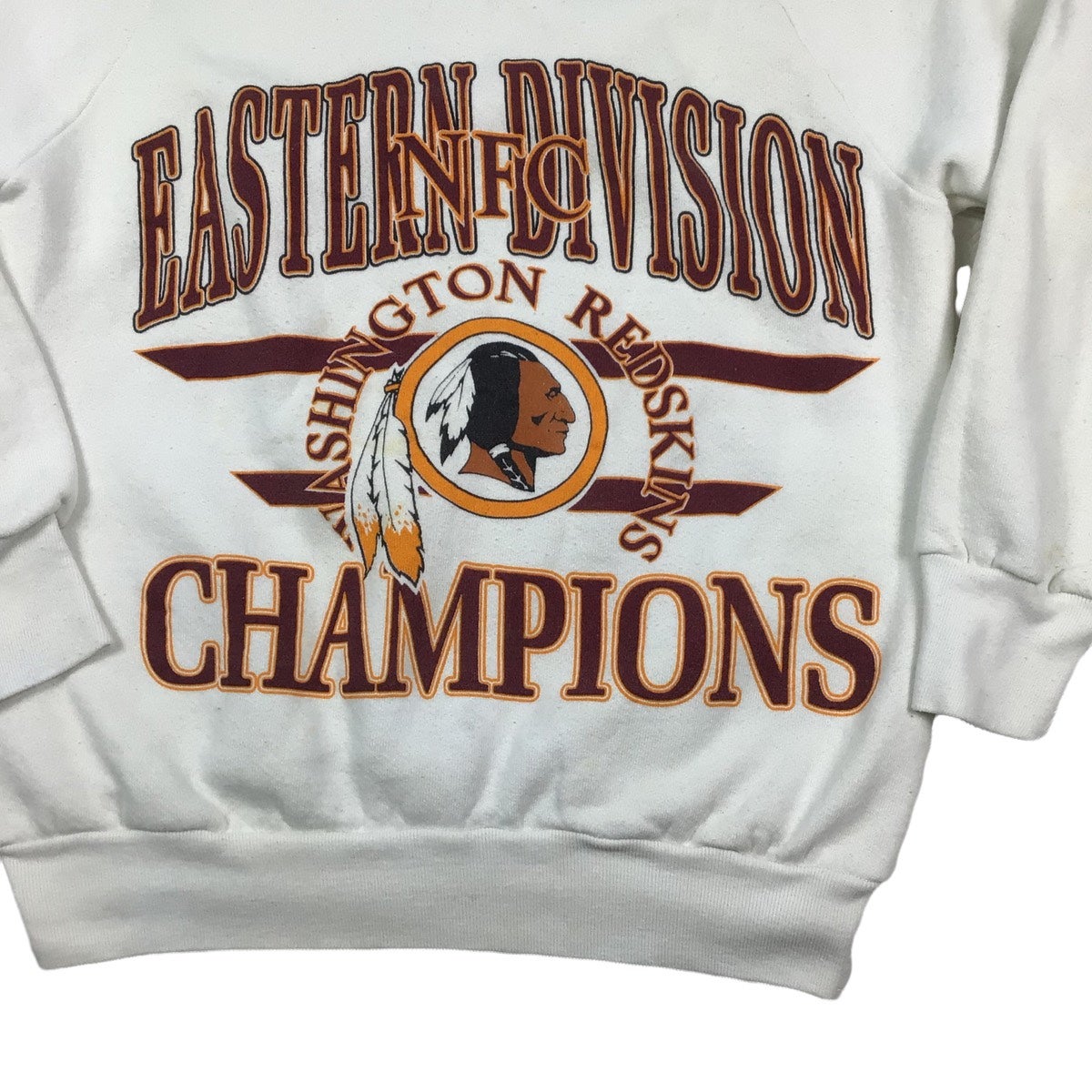 VINTAGE NFL WASHINGTON REDSKINS HOODIE SWEATSHIRT 1980S MEDIUM MADE US –  Vintage rare usa