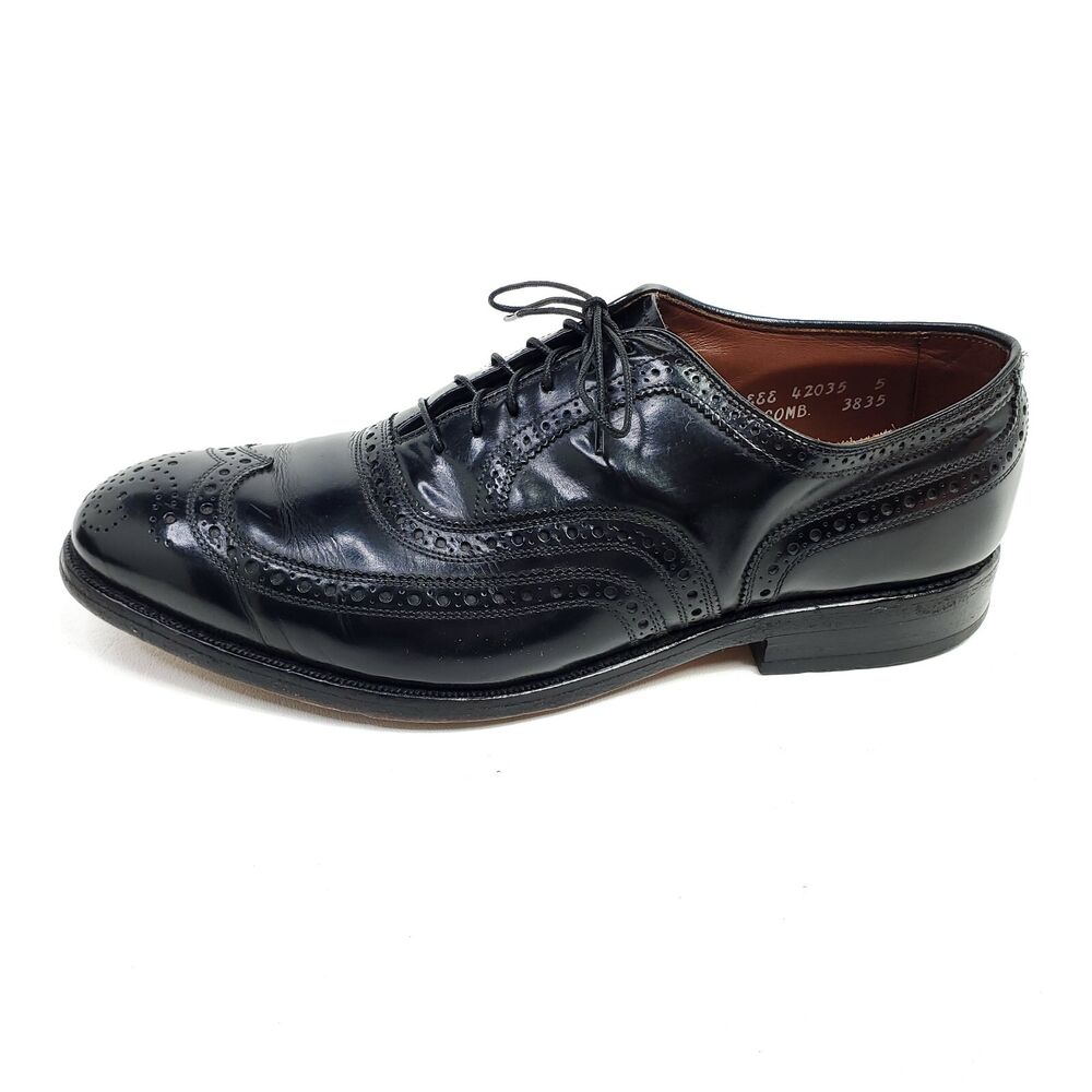 Allen Edmonds McAllister Black Leather 
