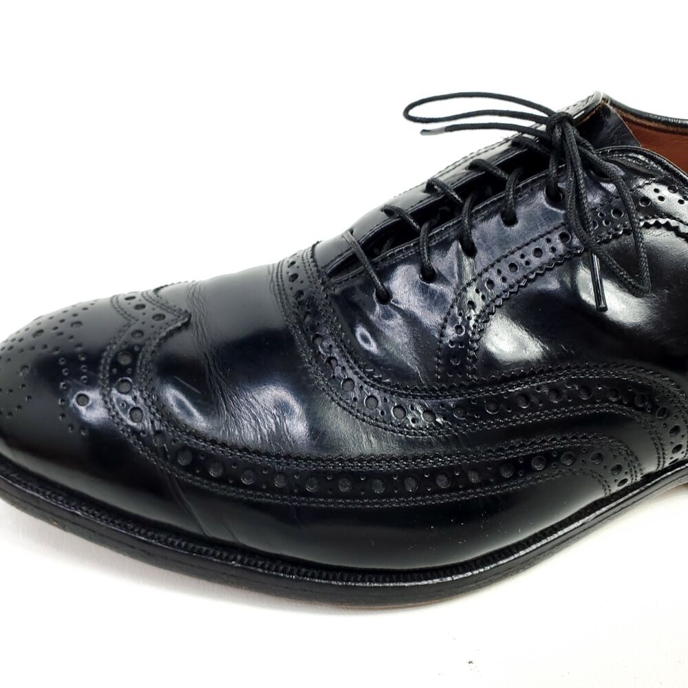 Allen Edmonds McAllister Black Leather 