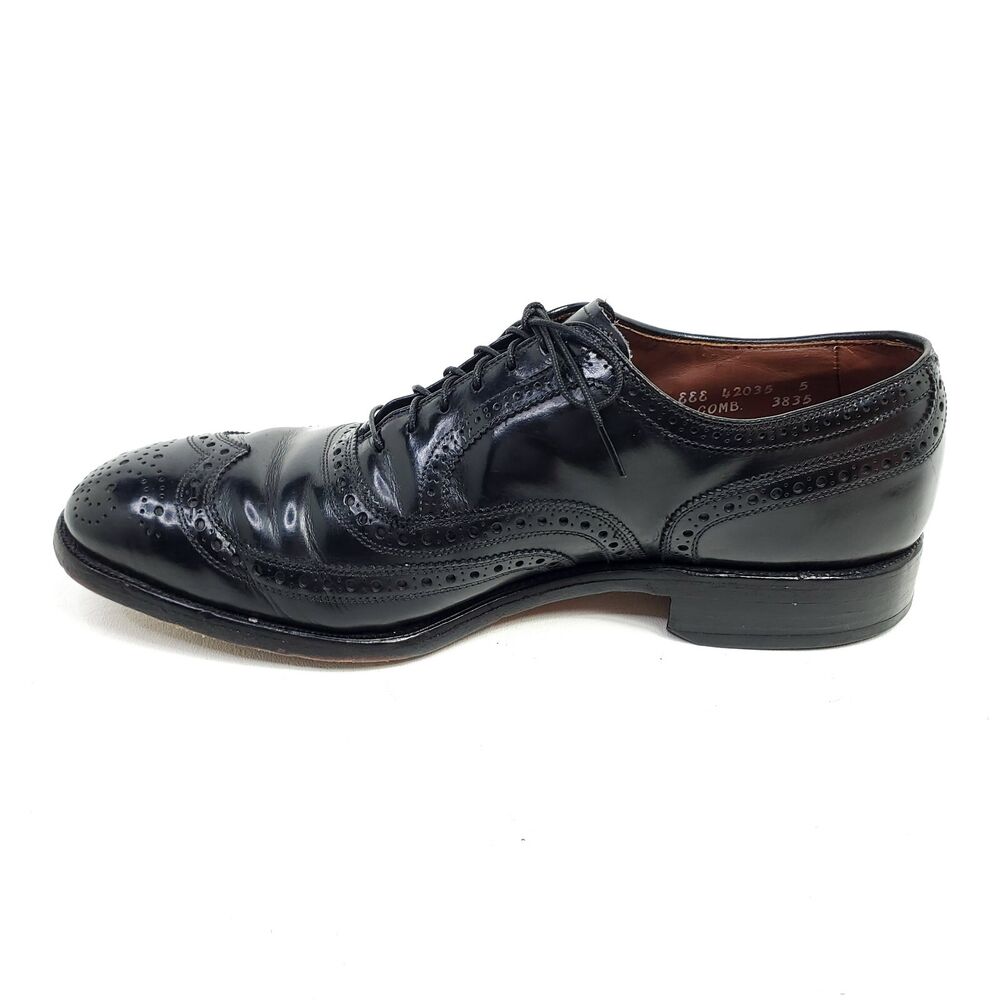 Allen Edmonds McAllister Black Leather 