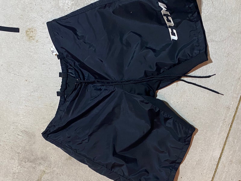 Black Used XL CCM Pro Stock Pro Pant Shell