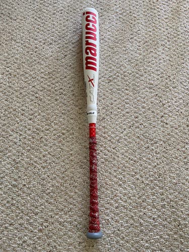 Used USSSA Certified Marucci Hybrid CAT X Connect Bat (-5) 27 oz 32"
