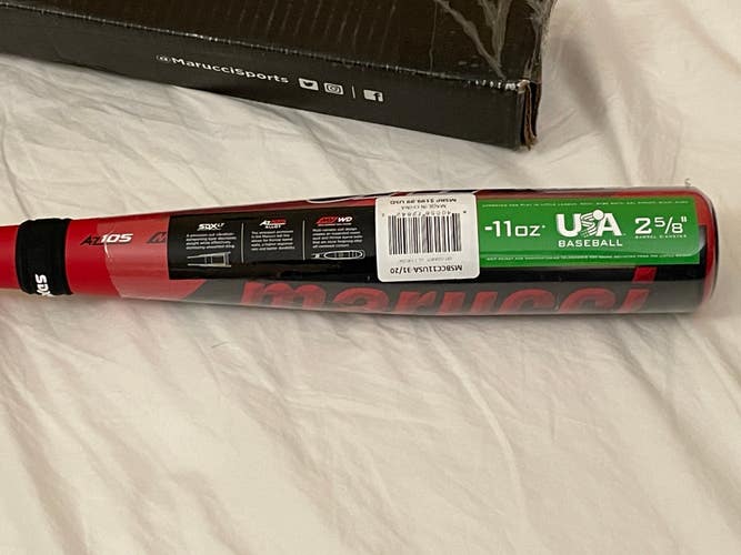 New 2021 Marucci Alloy CAT Connect USA Bat (-11) 20 oz 31"