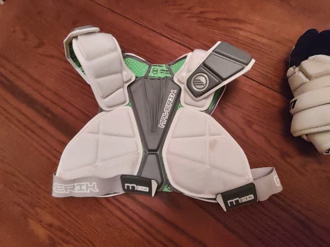 Used Medium Maverik Max Shoulder Pads lacrosse