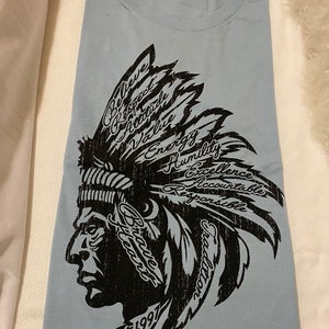 BraveHeart Lacrosse Values T-shirt Carolina Blue XL