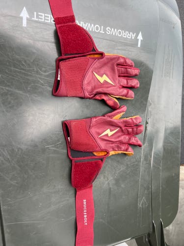 Bruce bolt batting gloves
