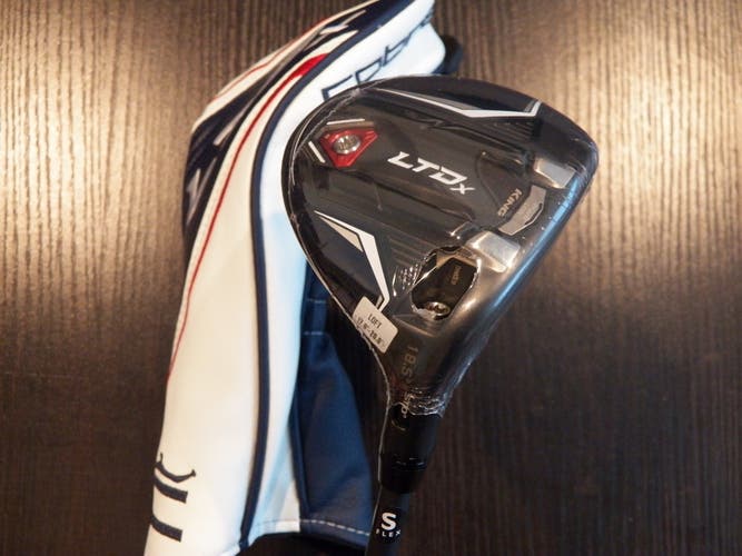 NEW RIGHT HAND COBRA LTDX 5-WOOD 18.5* HZRDUS 6.0 STIFF FLEX WITH H/C