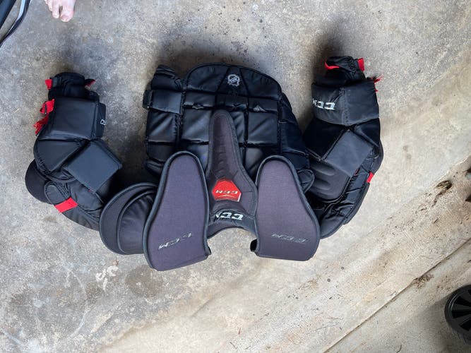 Used Large CCM  CL Pro Goalie Chest Protector