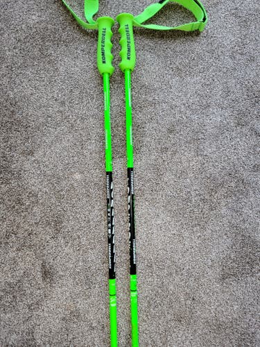 Used 52in (130cm) Carbon GS Komperdell Racing NATIONAL TEAM Ski Poles