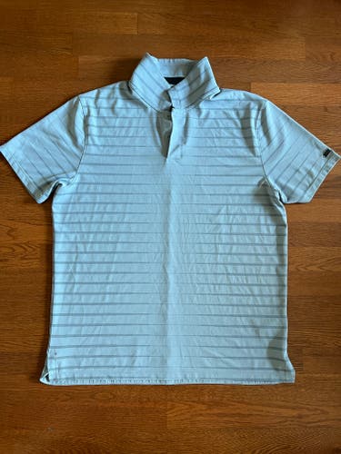 Tiger Woods Blue Nike Shirt - Size Large