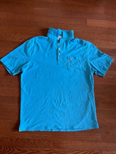Blue New Large Johnnie-O Shirt