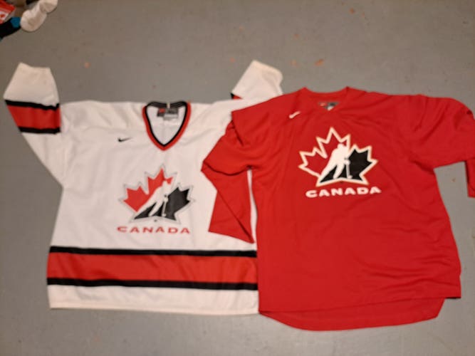 2 Team Canada Jerseys (XL)