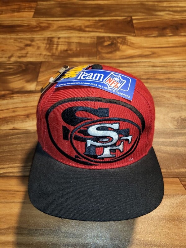 San Francisco 49ers Hat NFL Football by Logo 7 Snapback Cap 90s Official