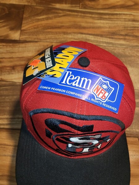 NEW Vintage Rare San Francisco 49ers Drew Pearson NFL Shadow Sports Hat  Snapback