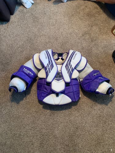 Used Large Vaughn Pro Stock Velocity VE8 Int Goalie Chest Protector