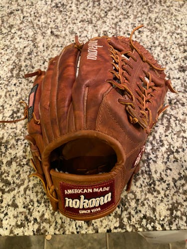 Nokona 12.75”  Outfield Baseball Glove