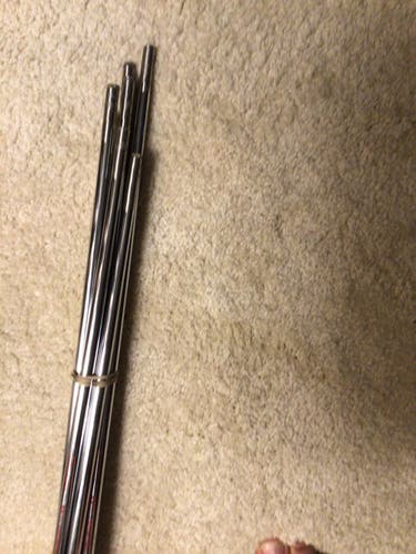 Men's Used Shaft Extra Stiff Flex Steel Shaft