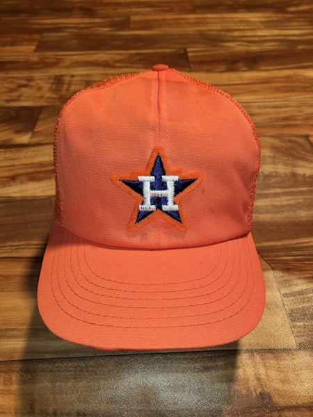 Houston Astros MLB Baseball Cap OC Sports Adult OSFA Adjustable Hat Navy  Blue