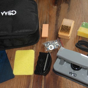 NEW Ski Snowboard Tuning Kit  tune waxing Iron gray , wax, edger , 10 pc Kit New 2023