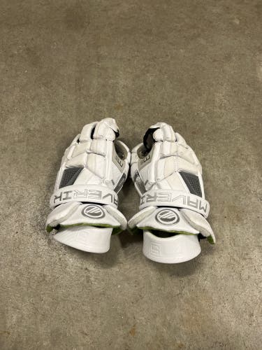 Used Player's Maverik 12" M5 Lacrosse Gloves