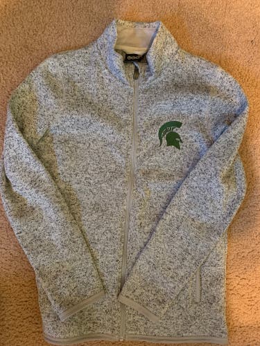 New Michigan State women’s 1/4 zip pullover sz Med