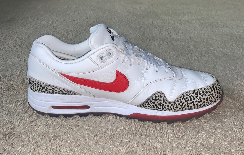 RARE Nike Air Max 1G NRG 'Safari Bred' Golf Shoes | SidelineSwap