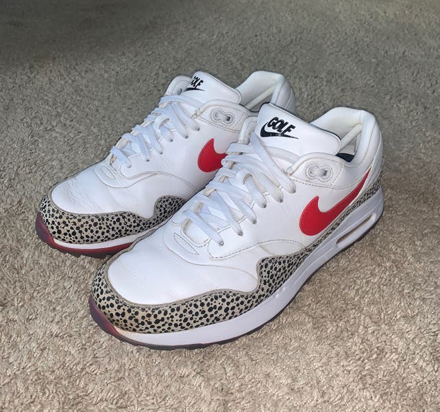 RARE Nike Air Max 1G NRG 'Safari Bred' Golf Shoes | SidelineSwap