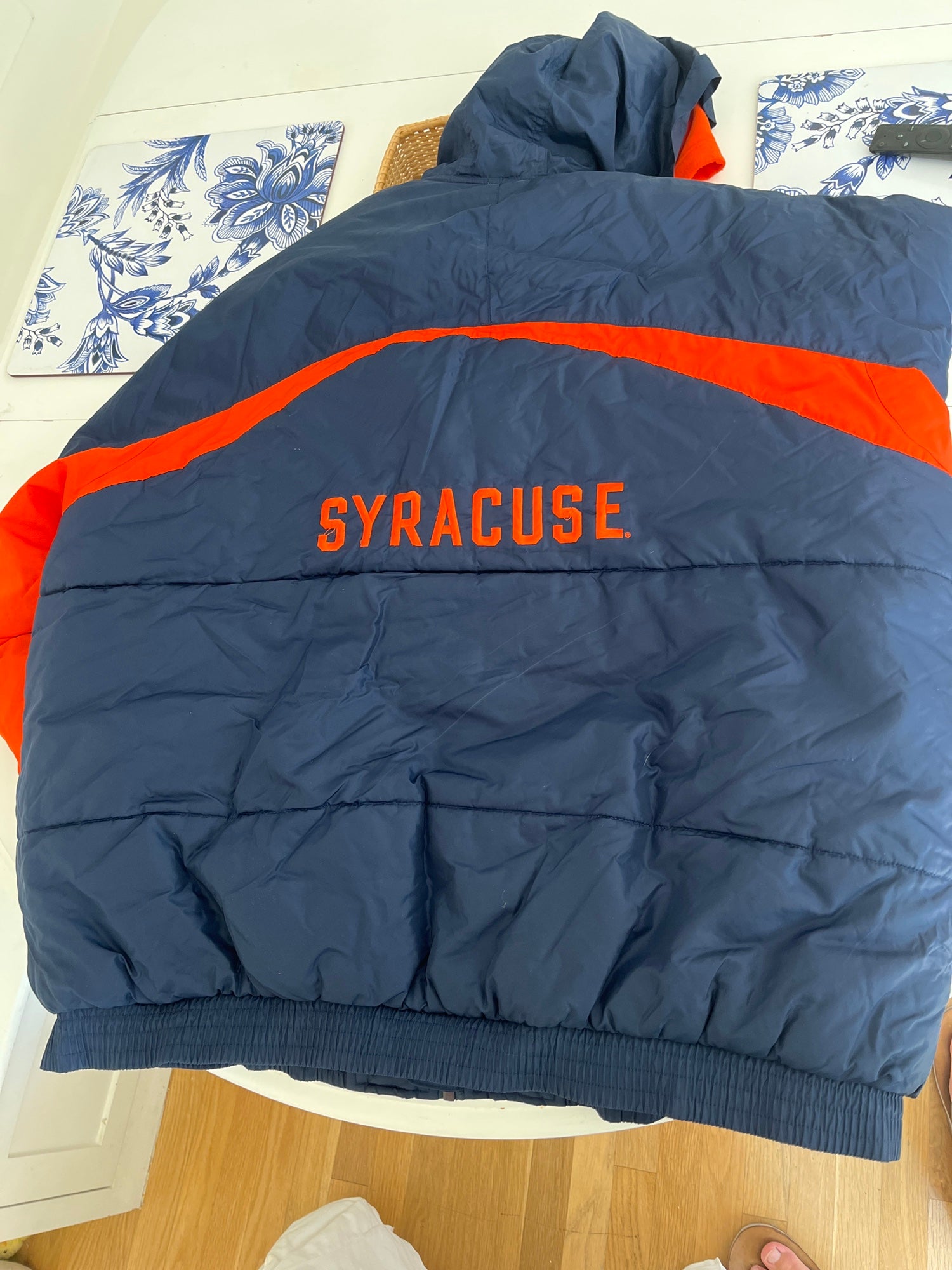 Nike Syracuse team issued winter jacket 