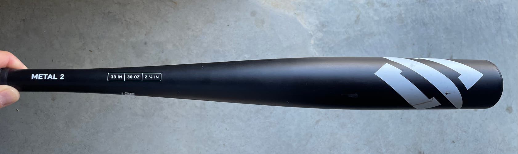 Used BBCOR Certified StringKing Alloy Metal 2 Bat (-3) 30 oz 33"