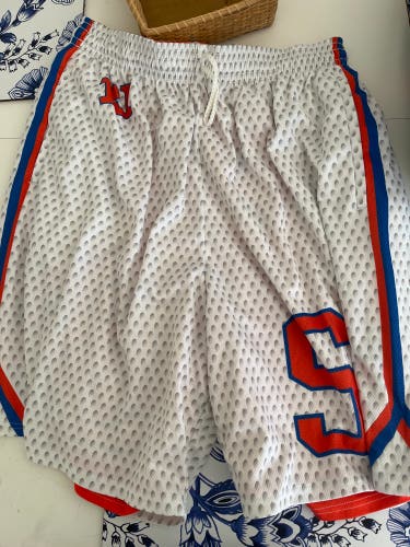 Syracuse Lacrosse reversible Burnt Orange shorts