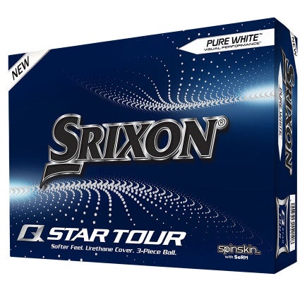 Srixon Q-Star Tour Series Pure White Urethane Tour Ball Golf Balls 2022 NEW