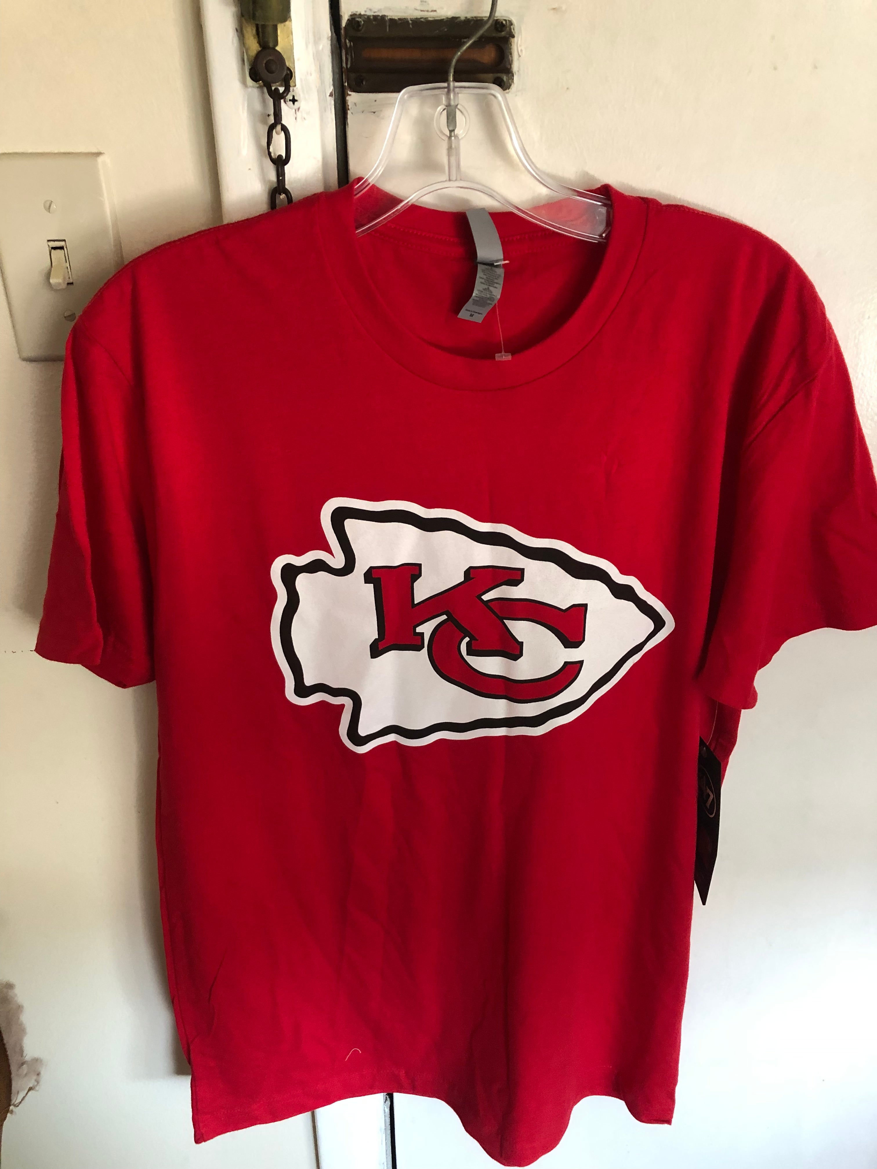 Nike Men's Kansas City Chiefs Sideline Legend Velocity T-Shirt - Red - M (Medium)