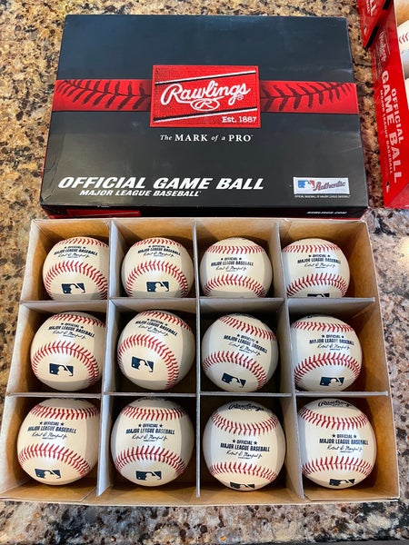 Rawlings Official MLB Hall of Fame Baseball - 1 Dozen (12)