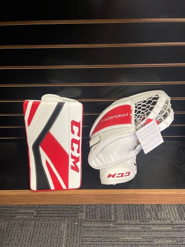 CCM Premier II Pro Hockey Goalie Glove & Blocker Senior