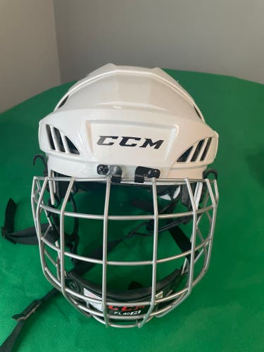 New CCM medium FL40 hockey helmet