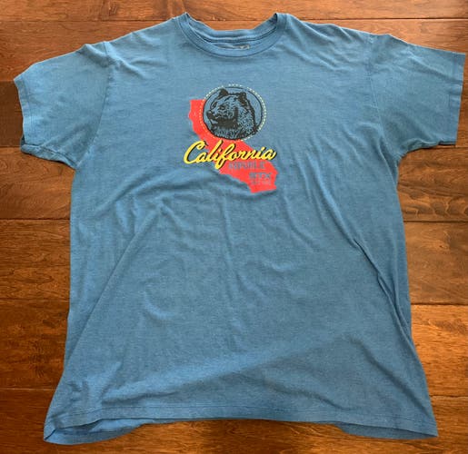 Cali Lax Blue Used Large STX Shirt