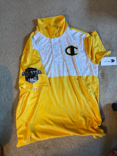 Yellow New Large PLL ALL STAR Champion Shirt