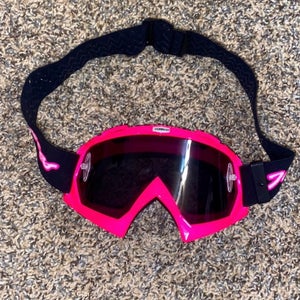 Helmet riding tinted goggles