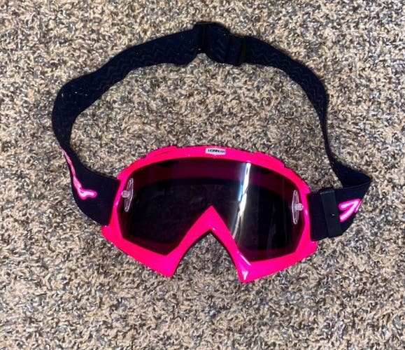 Helmet riding tinted goggles