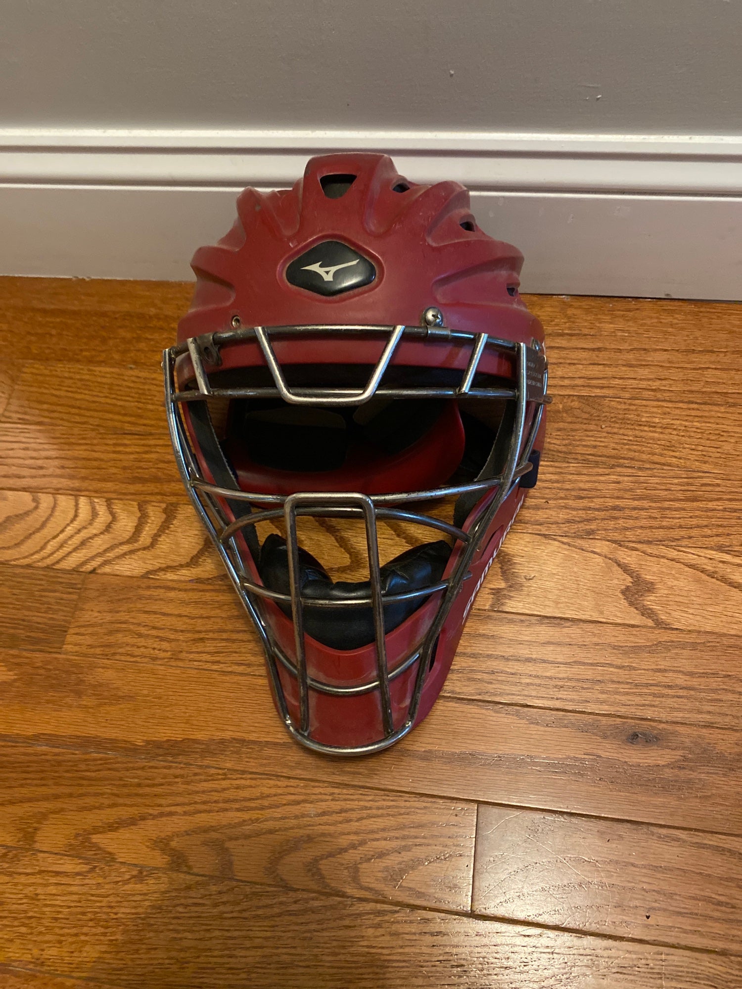 Mizuno Samurai Catcher's Face Mask, Red