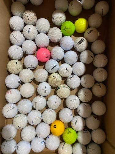 Used  72 Pack (6 Dozen) Balls