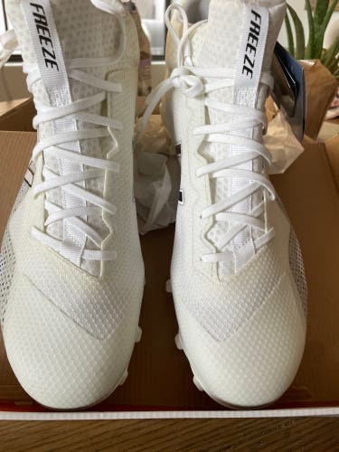 New balance freeze lx White Adult Molded Cleats High Top Freeze