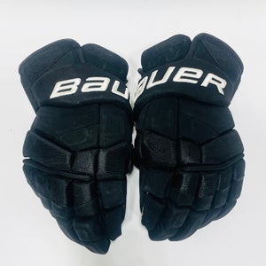 Bauer Supreme 2S Pro Hockey Gloves-14"-Grey Clarino Palms